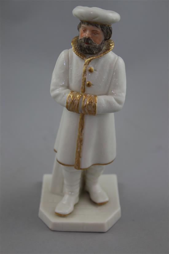 A Royal Worcester figure of the The Russian, 17cm